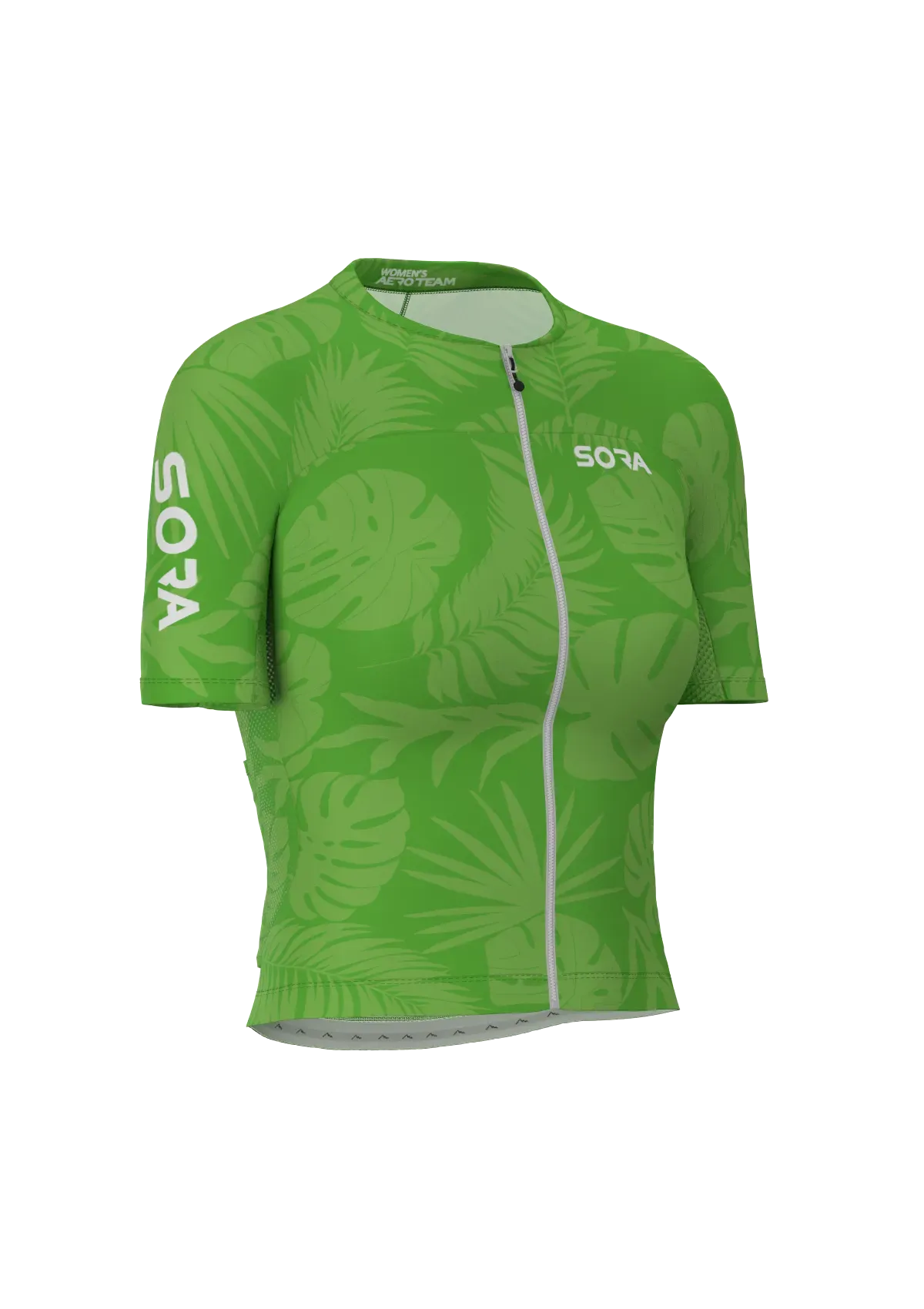 Yeşil Aero Team Kadın Bisiklet Forması