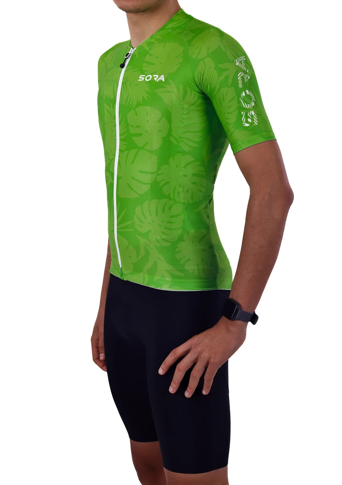 Green Classic Cycling Jersey