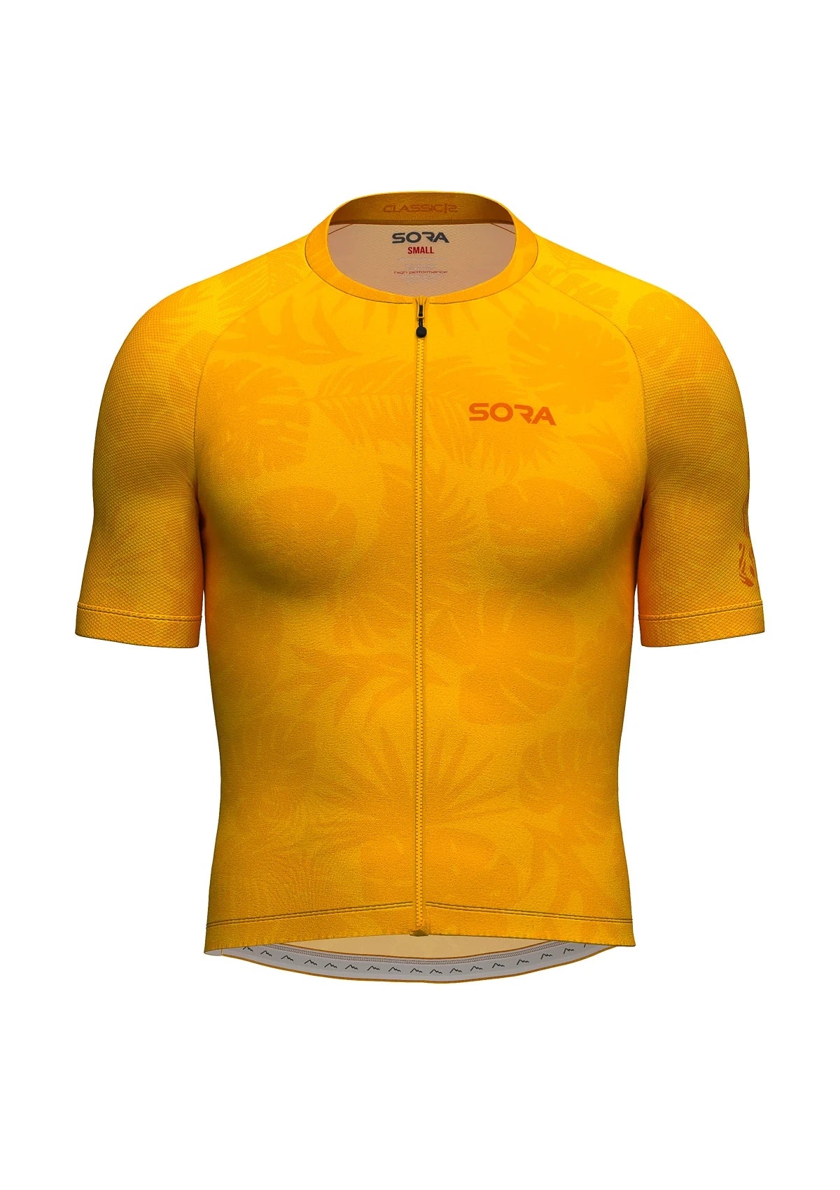 Yellow Classic Cycling Jersey